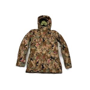 Burton Women’s XS Camouflage Gore-tex Snowboard Ski Jacket  (Pants SM Optional)